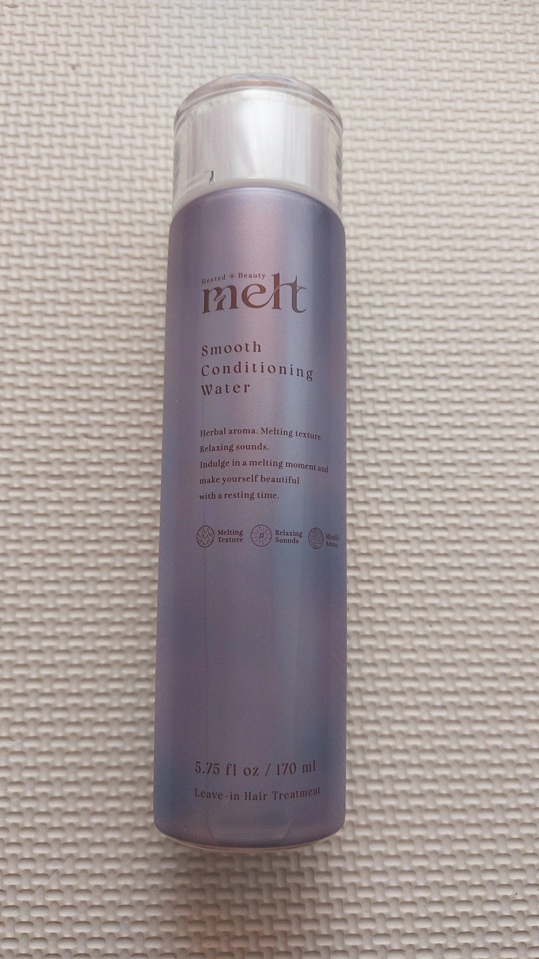 スムース コンディショニング ウォーター/melt/アウトバストリートメントを使ったクチコミ(1枚目)