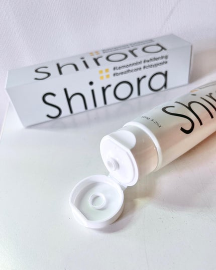 シローラ薬用クレイホワイトニング(知覚過敏ケア)/Shirora/歯磨き粉を使ったクチコミ(3枚目)