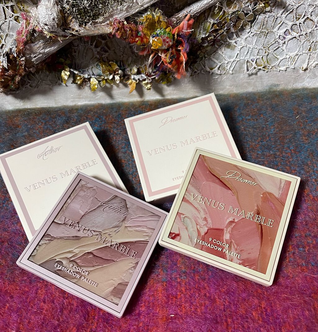 VenusMarble 9色アイシャドウパレット/Venus Marble/アイシャドウパレットを使ったクチコミ(1枚目)