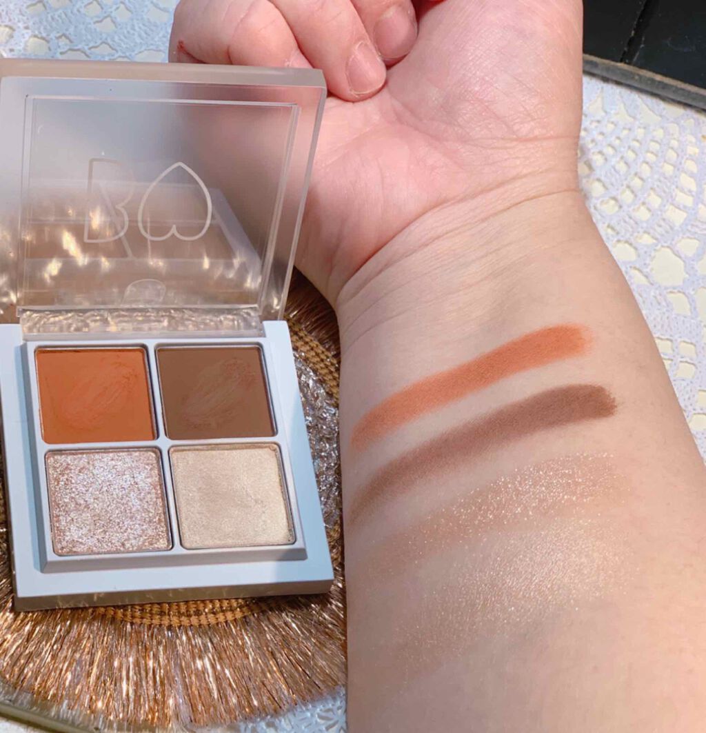 THE アイパレR/b idol/アイシャドウパレットを使ったクチコミ(3枚目)