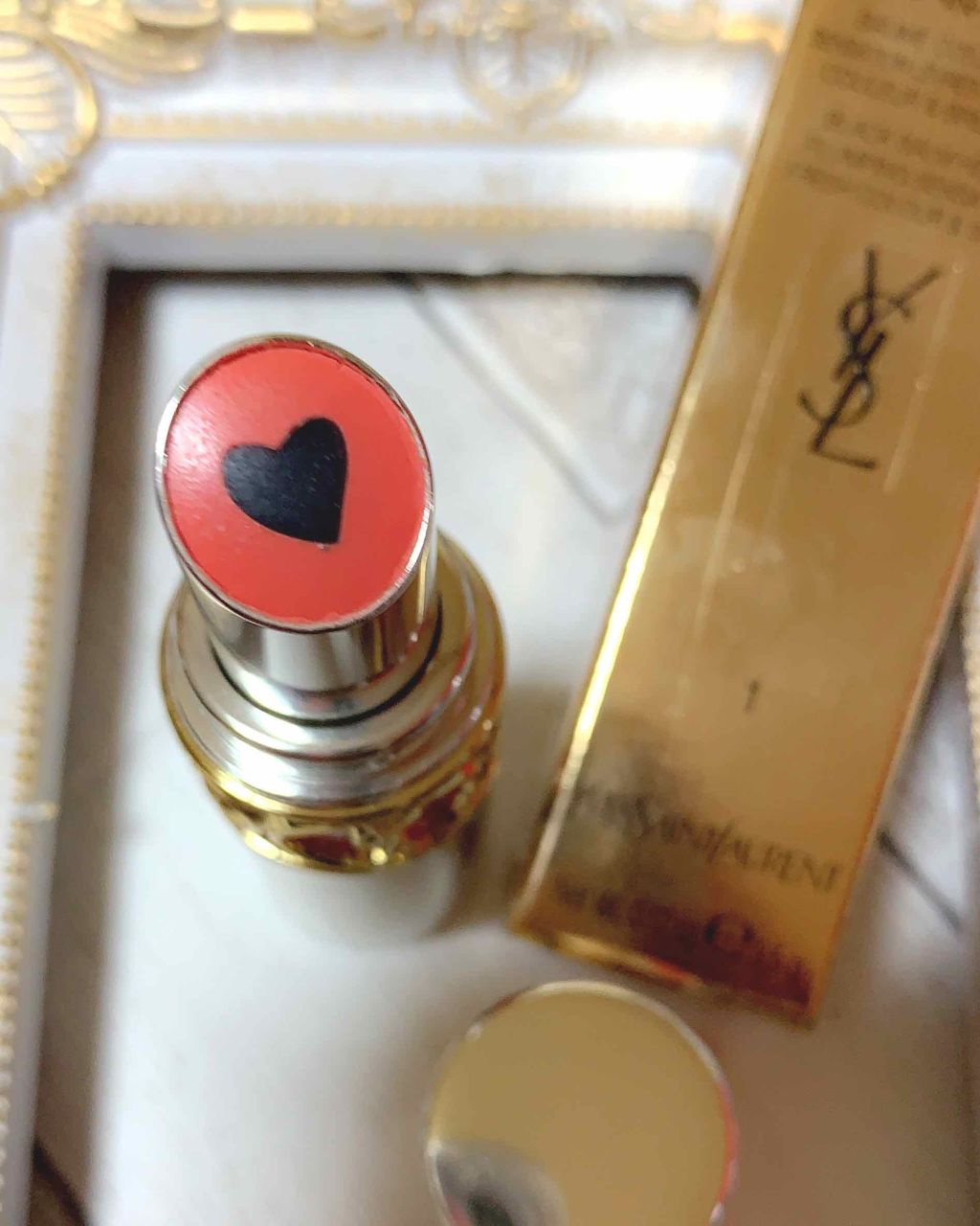 ヴォリュプテ プランプインカラー/YVES SAINT LAURENT BEAUTE/口紅を使ったクチコミ(1枚目)