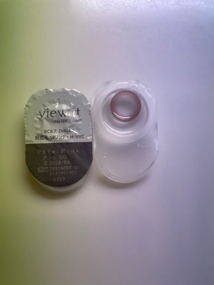 view it color 1day uv/view it/ワンデー(1DAY)カラコンを使ったクチコミ(1枚目)