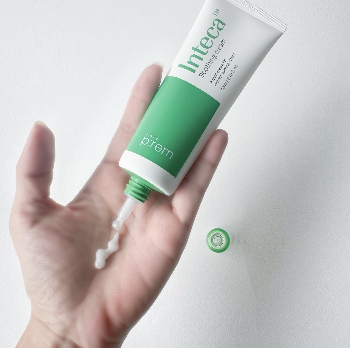 インテカ スージングクリーム/make prem/フェイスクリームを使ったクチコミ（3枚目）