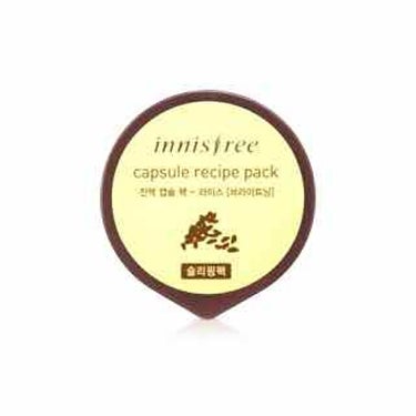 カプセルレシピパック RI/innisfree/洗い流すパック・マスクを使ったクチコミ（1枚目）