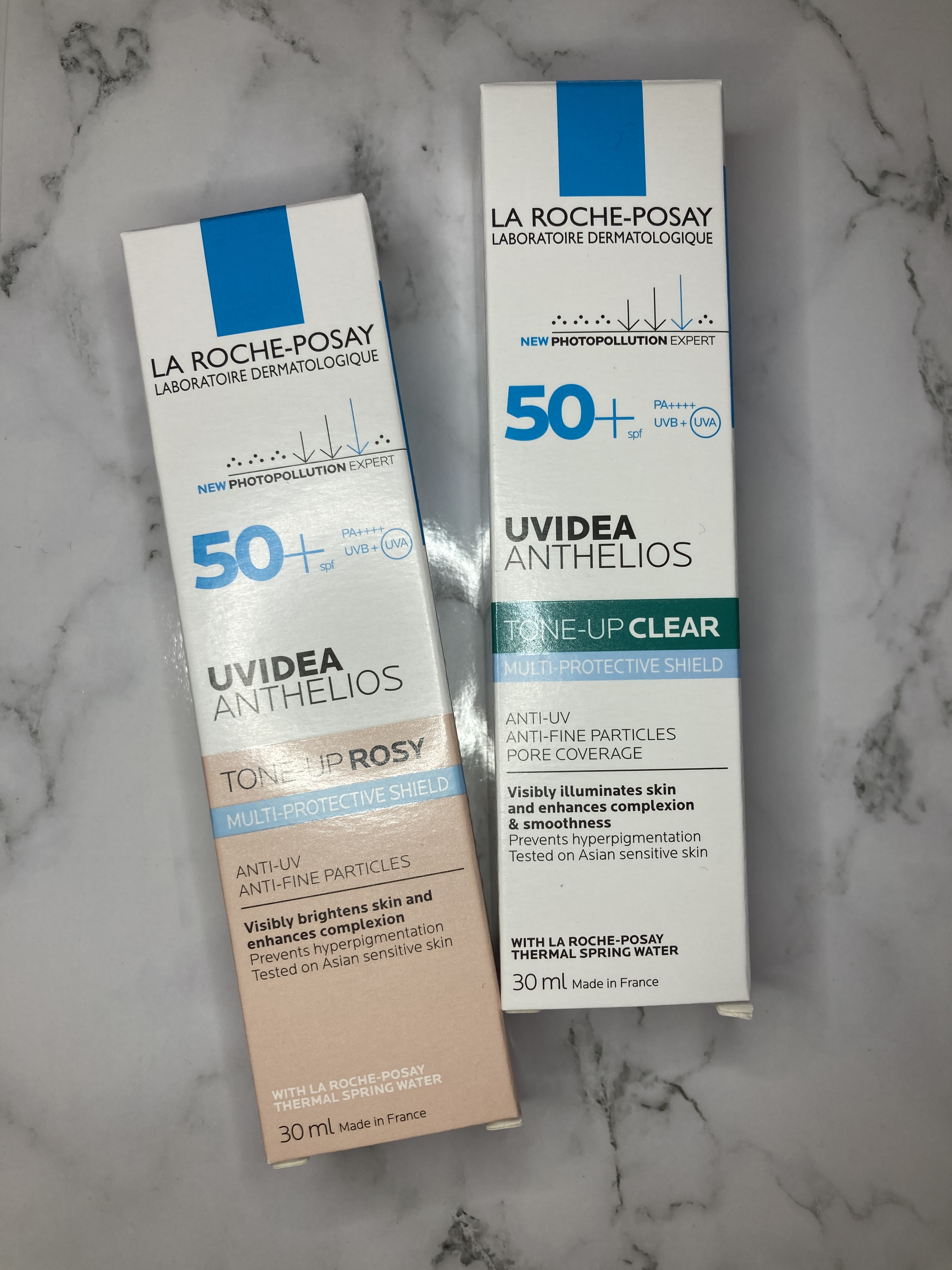 UVイデア XL プロテクショントーンアップ ローズ/ラ ロッシュ ポゼ/日焼け止めクリームを使ったクチコミ（2枚目）