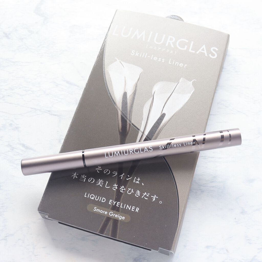 スキルレスライナー/LUMIURGLAS/リキッドアイライナーを使ったクチコミ（2枚目）