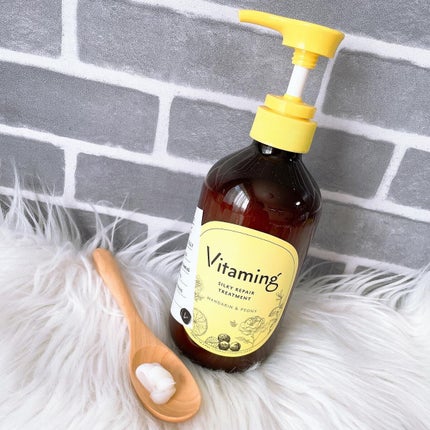 シルキーリペアシャンプー/トリートメント(マンダリン&ピオニーの香り)/Vitaming/市販シャンプーを使ったクチコミ(3枚目)