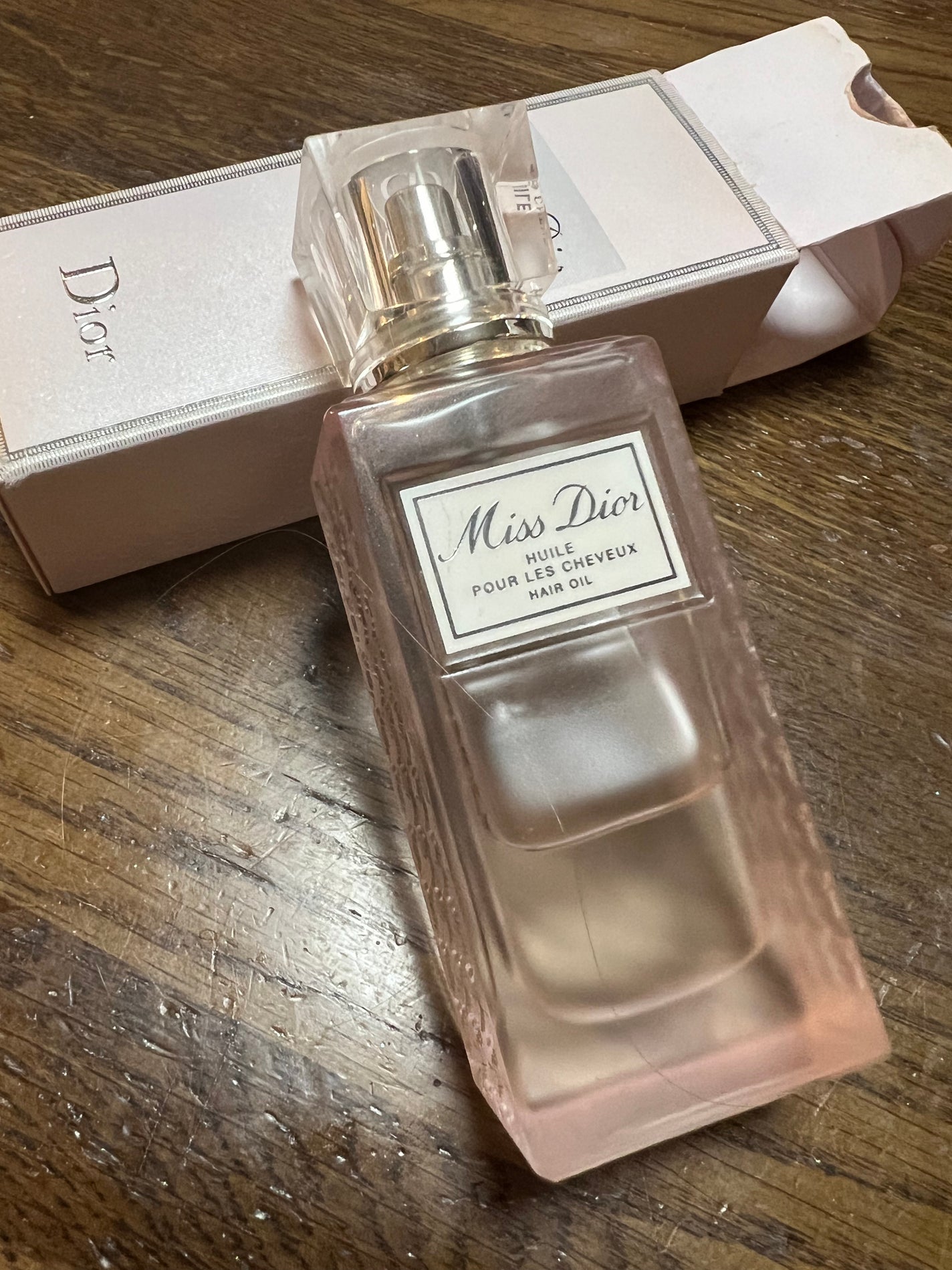 ミス ディオール ヘアオイル/Dior/ヘアオイルを使ったクチコミ(1枚目)
