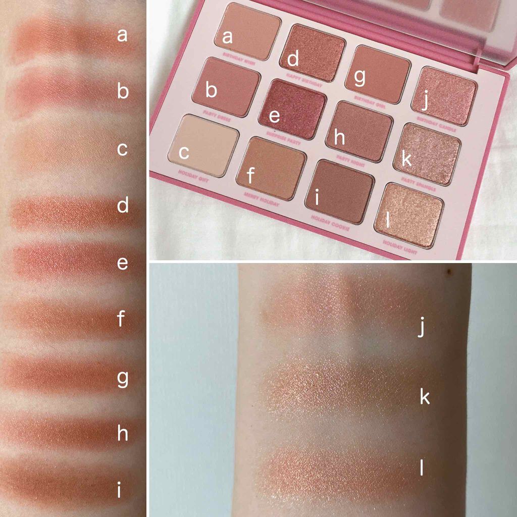 ピースマッチング12色シャドウパレット 2018 HOLIDAY/HOLIKA HOLIKA/アイシャドウパレットを使ったクチコミ(4枚目)