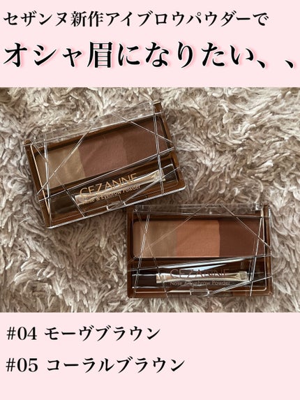ノーズ&アイブロウパウダー/CEZANNE/パウダーアイブロウを使ったクチコミ(1枚目)