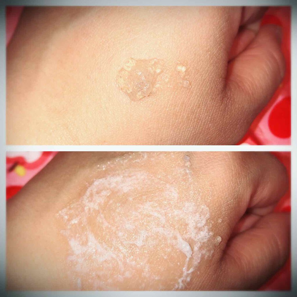 マンナンジェリーハイドロウォッシュ/PLUEST/洗顔料を使ったクチコミ(2枚目)