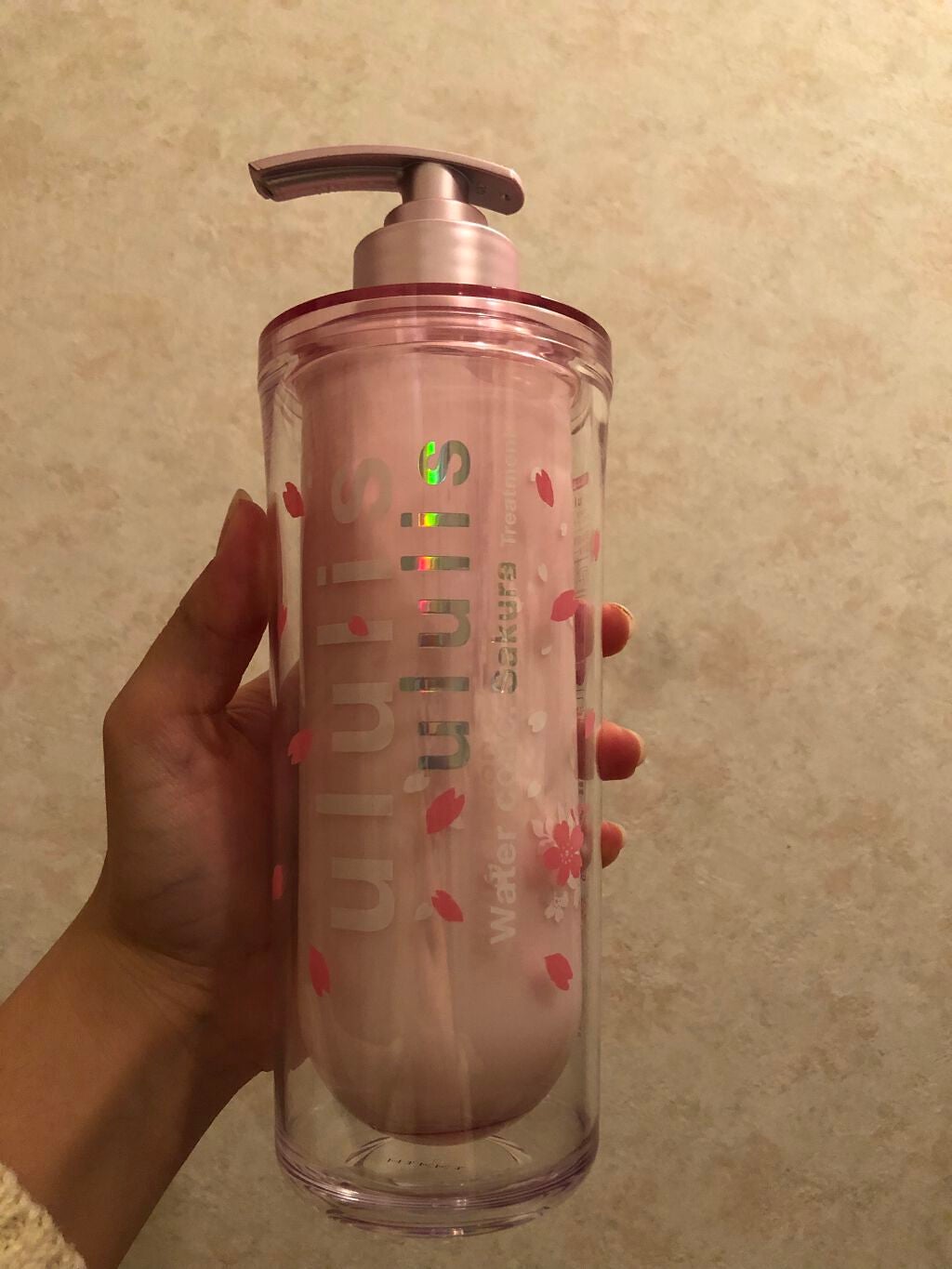 ウォーターコンク モイスト シャンプー(桜ver.)/ヘアトリートメント(桜ver.)/ululis/市販シャンプーを使ったクチコミ(5枚目)