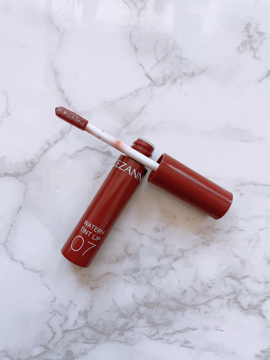 ウォータリーティントリップ/CEZANNE/リップティントを使ったクチコミ（3枚目）