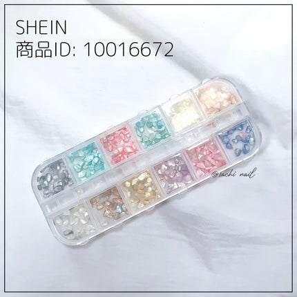 ダイヤモンド箔ミックス/NAILTOWN/ネイルチップ・パーツを使ったクチコミ(8枚目)