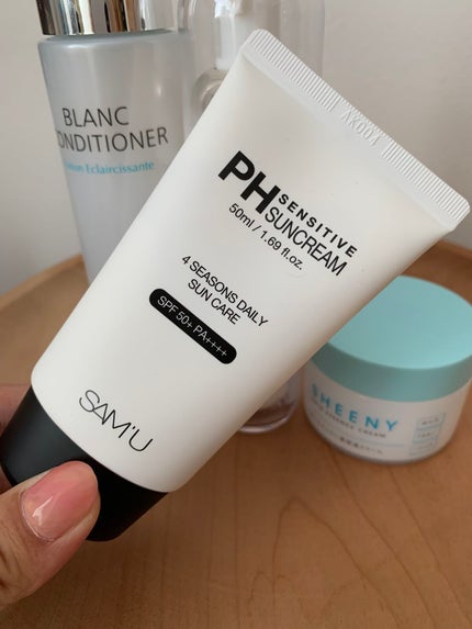 サミュ PHセンシティブサンクリーム/SAM'U/日焼け止めクリームを使ったクチコミ(2枚目)