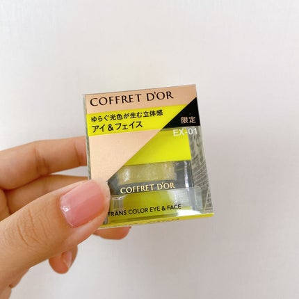 3Dトランスカラー アイ&フェイス EX-01 ライムフィズ/コフレドール/ジェル・クリームアイシャドウの画像