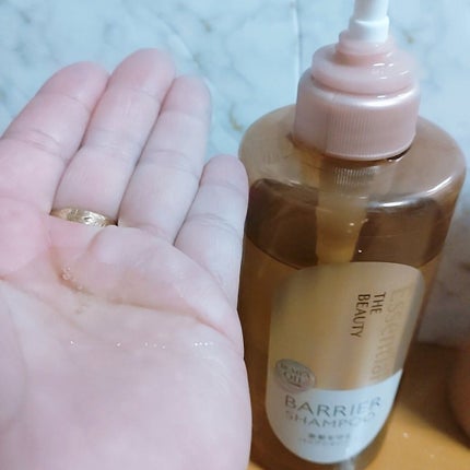 ザビューティ 髪のキメ美容素髪を守る バリアシャンプー/コンディショナー/エッセンシャル/シャンプー・コンディショナーを使ったクチコミ(2枚目)