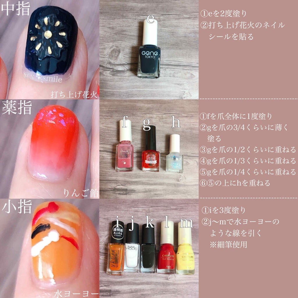 カラフルネイルズ/キャンメイク/マニキュアを使ったクチコミ(4枚目)