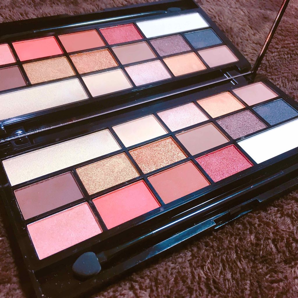 アイラブチョコレート/MAKEUP REVOLUTION/アイシャドウパレットを使ったクチコミ(2枚目)