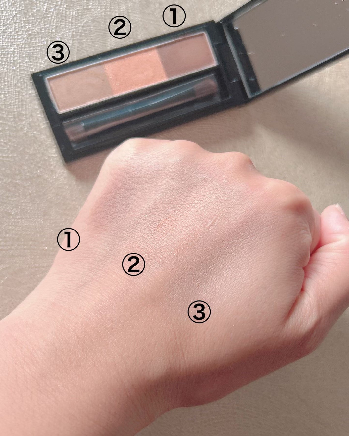 ヴィセ リシェ アイブロウパウダー/Visée/パウダーアイブロウを使ったクチコミ(3枚目)