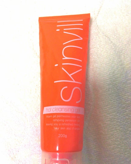 ホットクレンジングジェル(旧)/skinvill/クレンジングジェルを使ったクチコミ(1枚目)