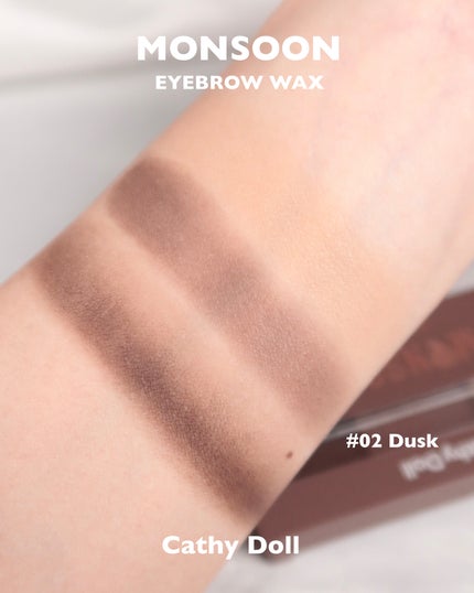 モンスーンアイブロウワックス/CathyDoll/その他アイブロウを使ったクチコミ(4枚目)