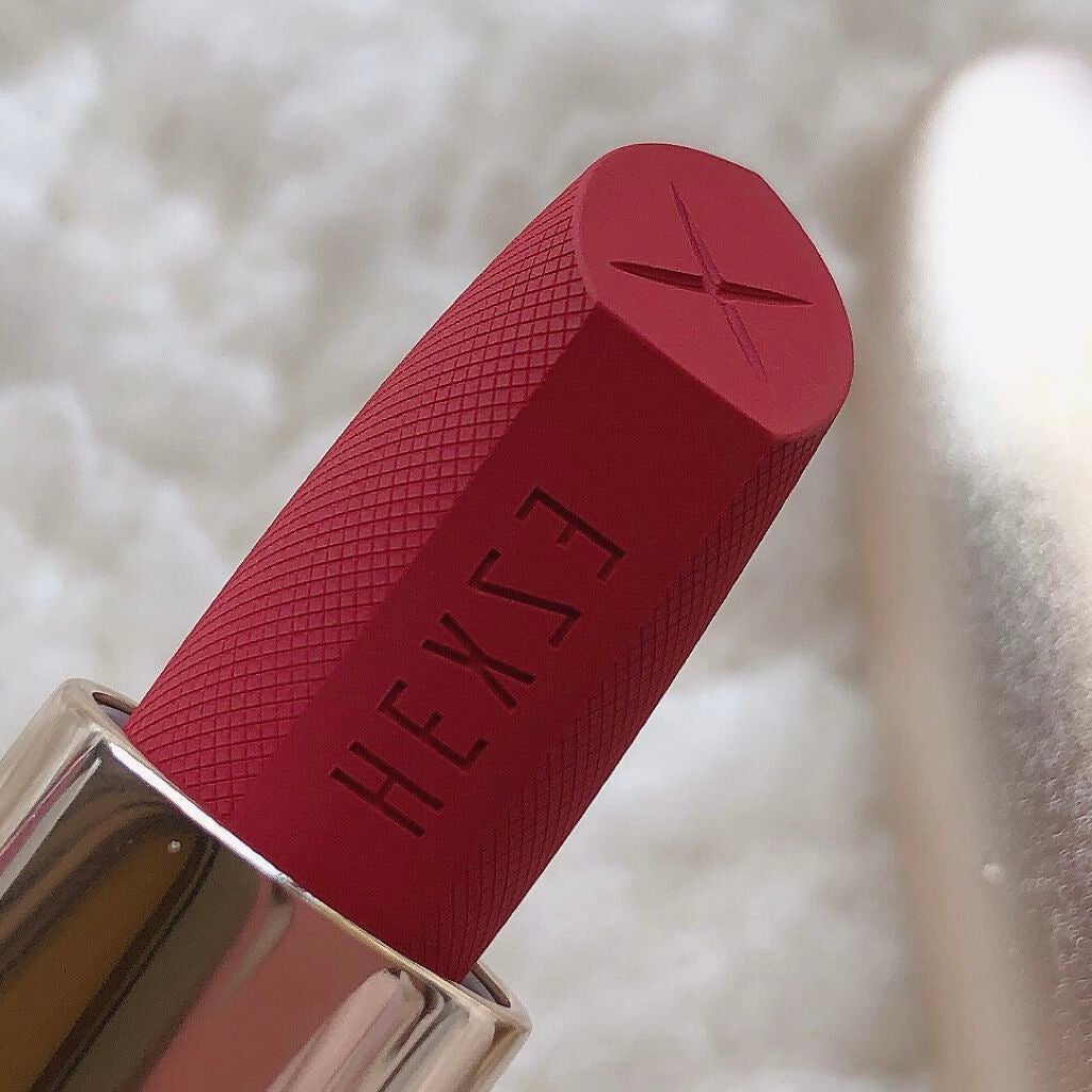 HEXZE「ハートシーフ」ラスティングリップ/HEXZE(ヘックスゼ)/口紅を使ったクチコミ(8枚目)