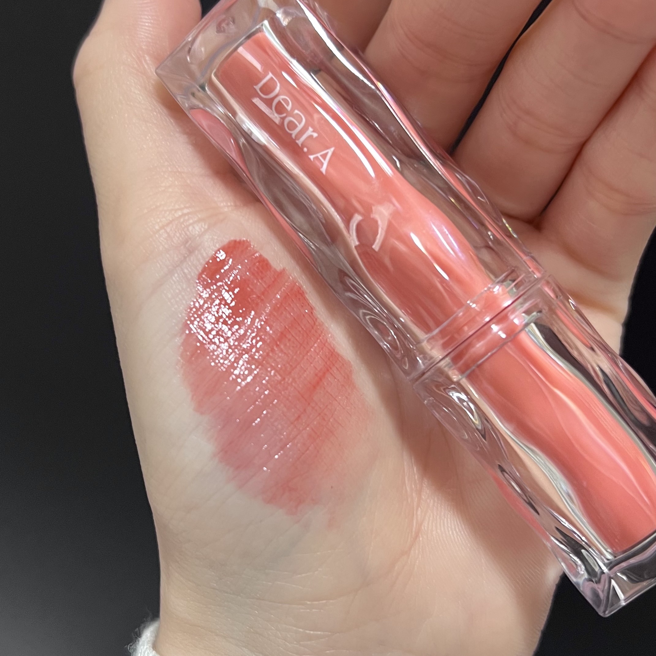 ハイドロデュイティント 01. ピーチアンバー/Dear.A/リップティントを使ったクチコミ（3枚目）