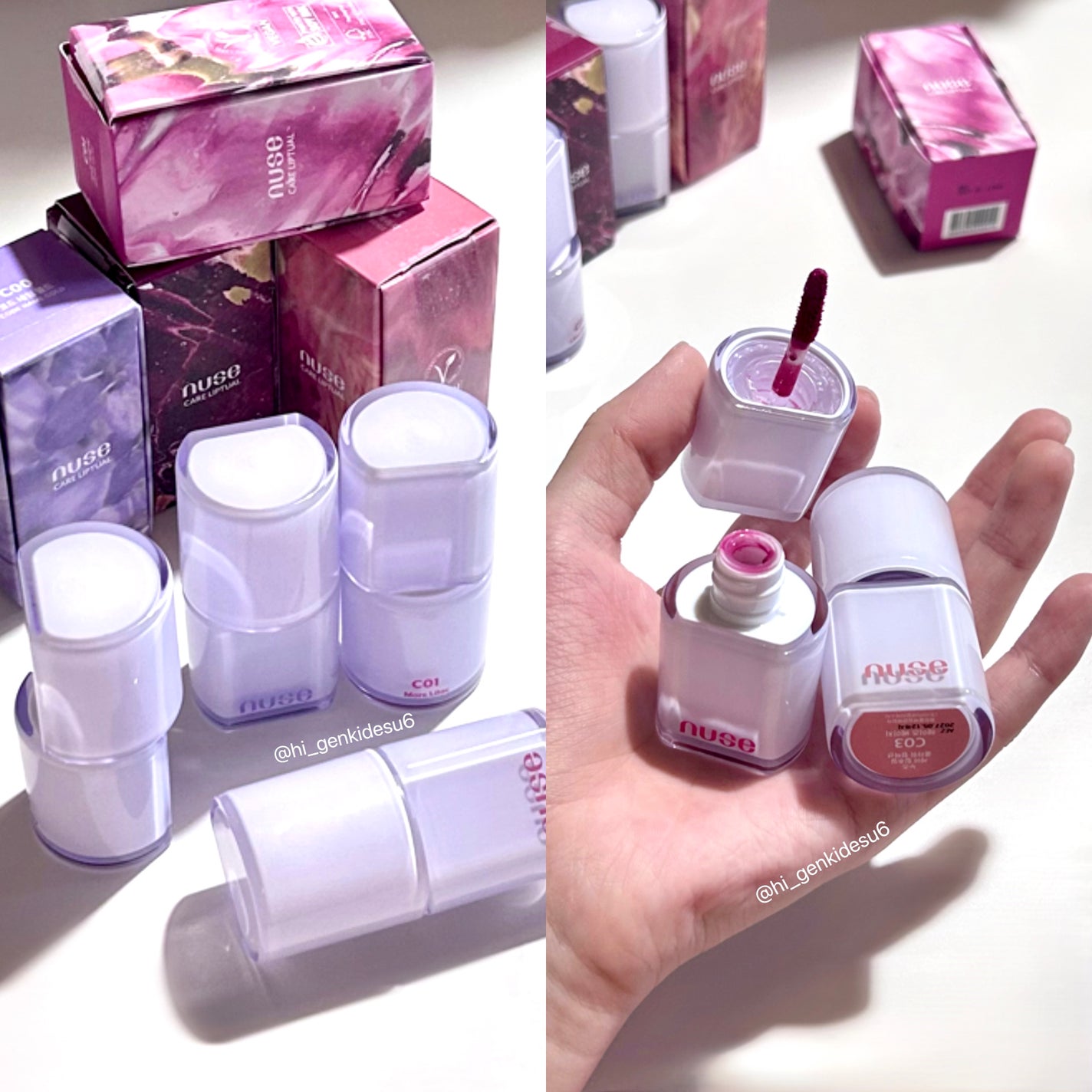 ケアリップチュアル/nuse/口紅を使ったクチコミ(2枚目)