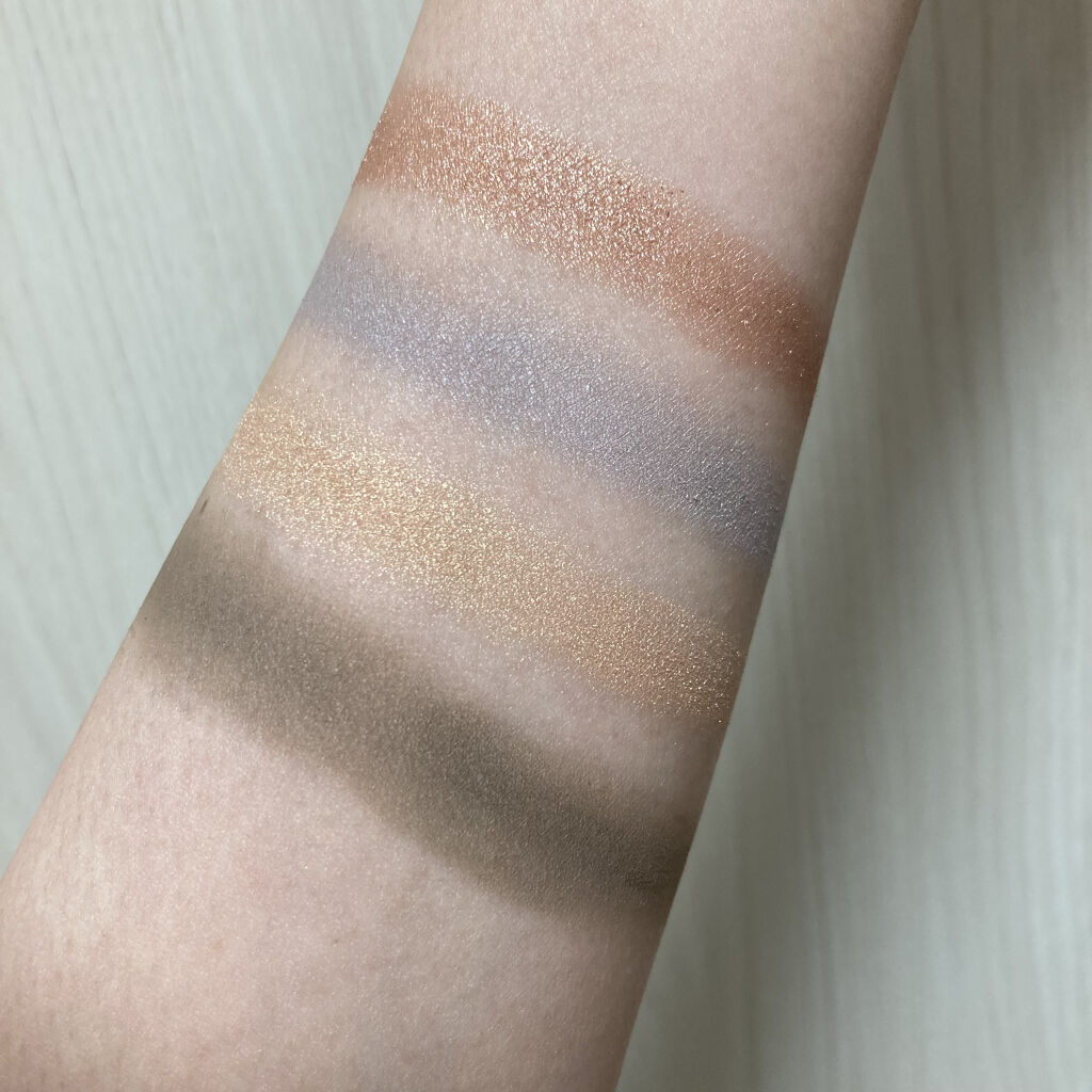 リラクシーアイシャドウ/GENE TOKYO/アイシャドウパレットを使ったクチコミ（3枚目）