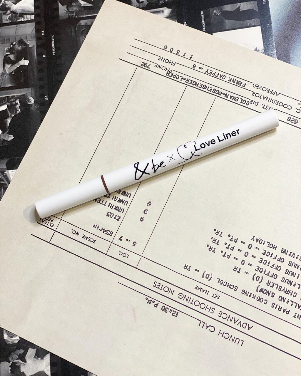 リキッドアイライナー レッドブラウン/＆be/リキッドアイライナーを使ったクチコミ（2枚目）