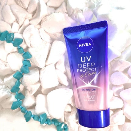 ニベアUV ディープ プロテクト&ケア トーンアップ エッセンス/ニベア/日焼け止めローションを使ったクチコミ(1枚目)
