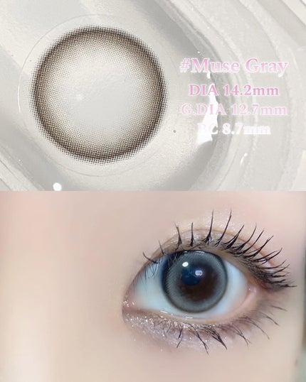 フォーエバーヤングクリスティン/Hapa kristin/1ヶ月(1MONTH)カラコンを使ったクチコミ(2枚目)