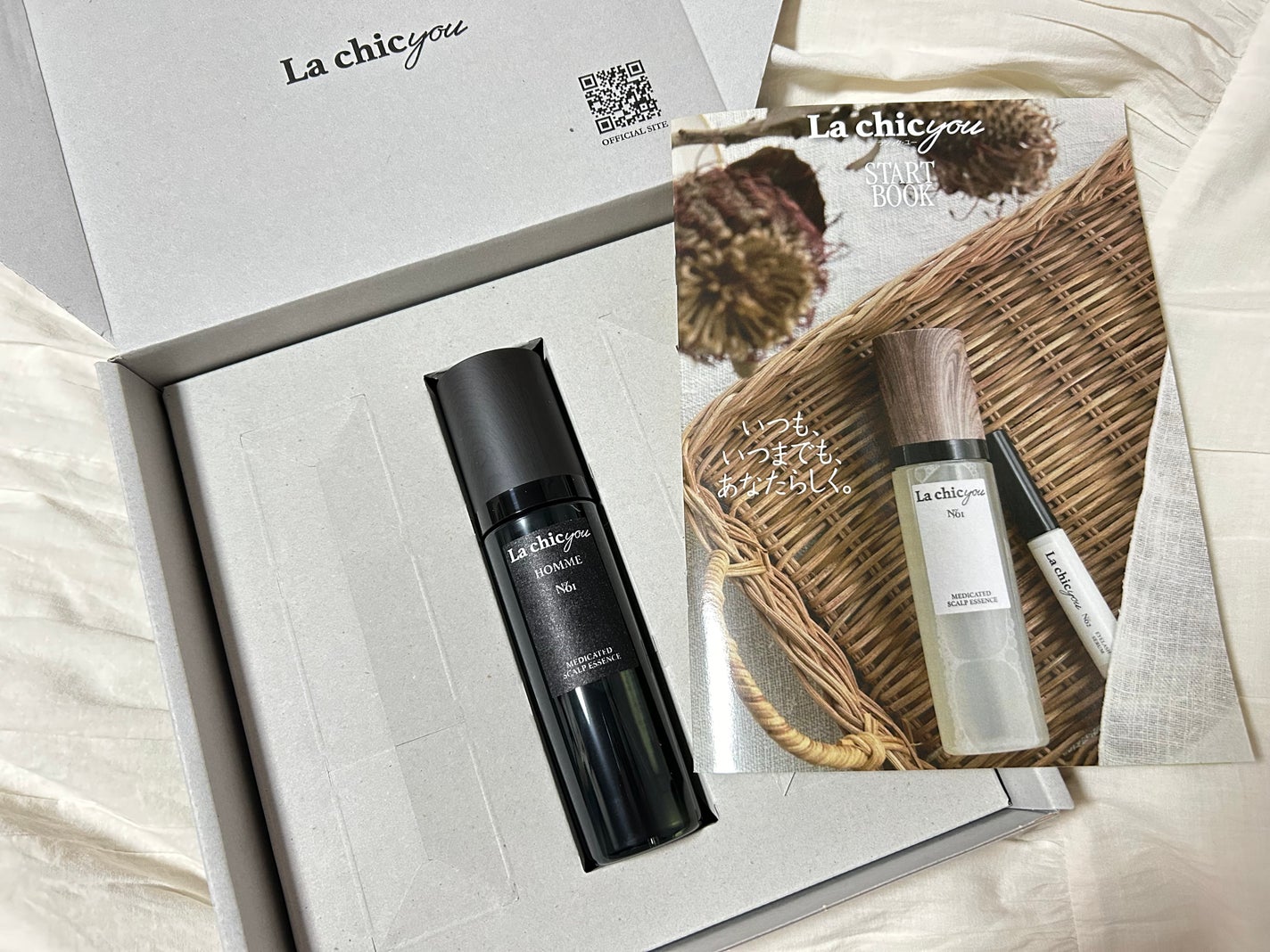 オム メディケイテッド スカルプエッセンス/La chicyou/頭皮ローションを使ったクチコミ(1枚目)