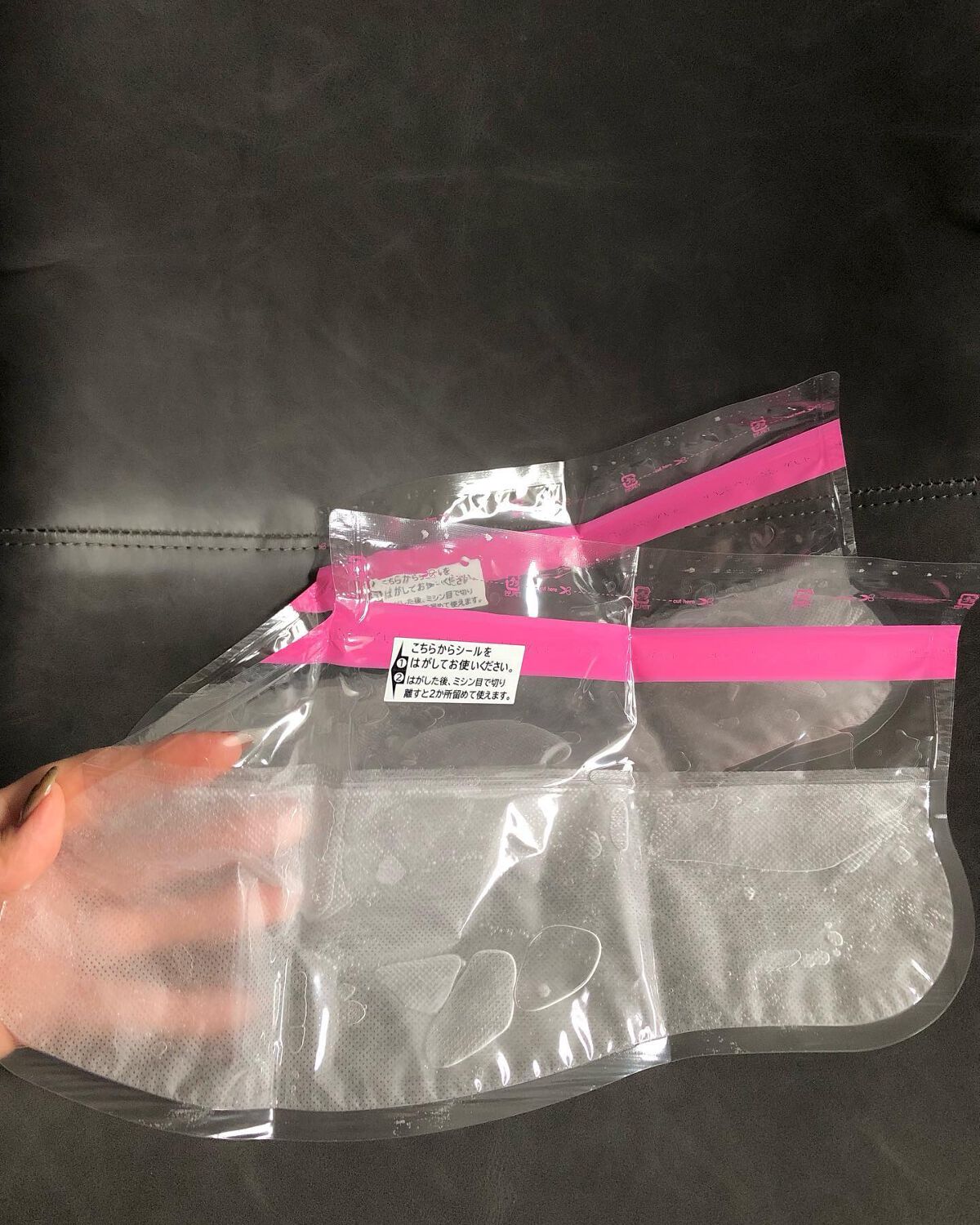 フットピーリングパック ペロリン ローズ/素数/レッグ・フットケアを使ったクチコミ(2枚目)