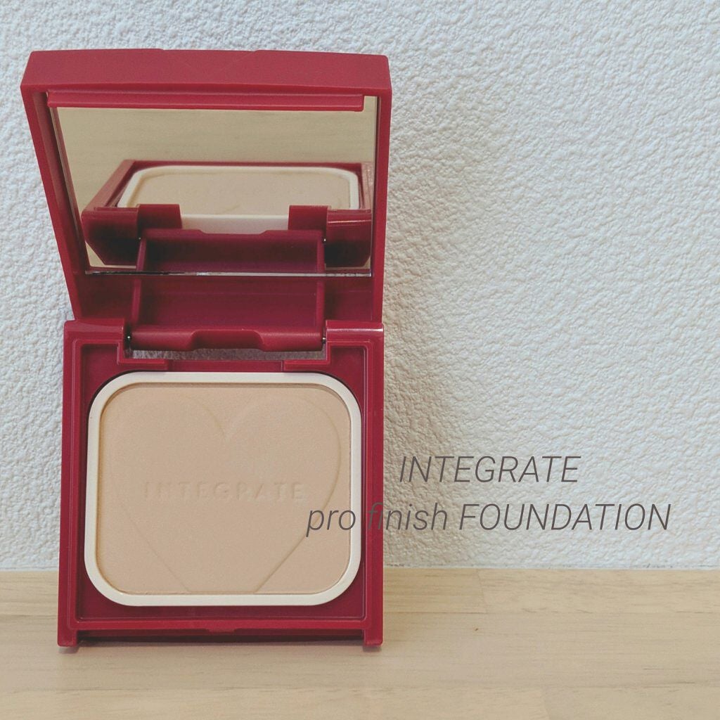 プロフィニッシュファンデーション/インテグレート/パウダーファンデーションを使ったクチコミ(1枚目)