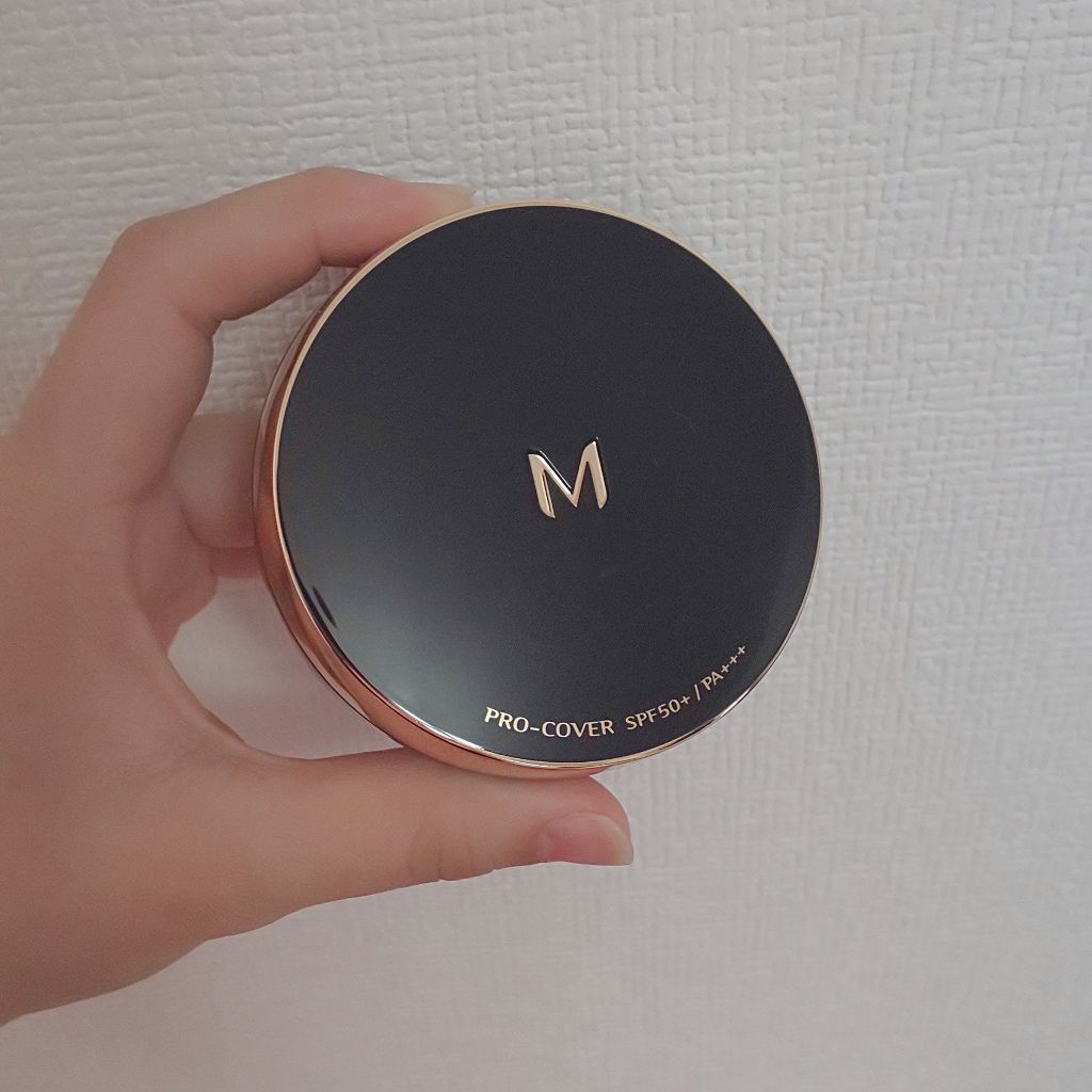 M クッション ファンデーション(プロカバー)/MISSHA/クッションファンデーションを使ったクチコミ（1枚目）