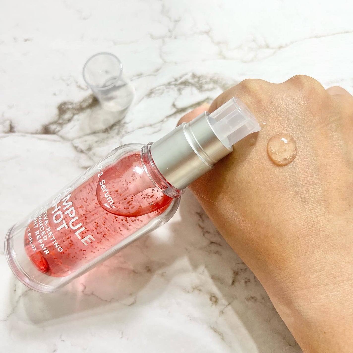 アクティブレチノ ナイトトリートメント ローション/AMPULE SHOT/化粧水を使ったクチコミ(3枚目)