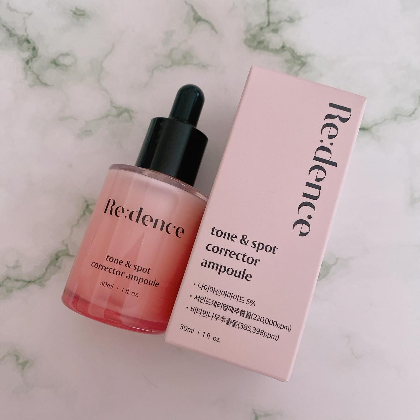 リデンス チェリートーン&スポットコレクターアンプル/redence/美容液を使ったクチコミ(4枚目)