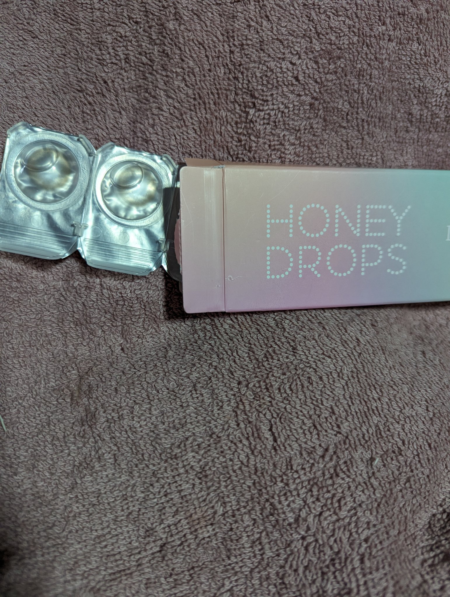 HoneyDrops 1day 15.0mm すけつやジェリー/HONEY DROPS/ワンデー（１DAY）カラコンを使ったクチコミ（2枚目）