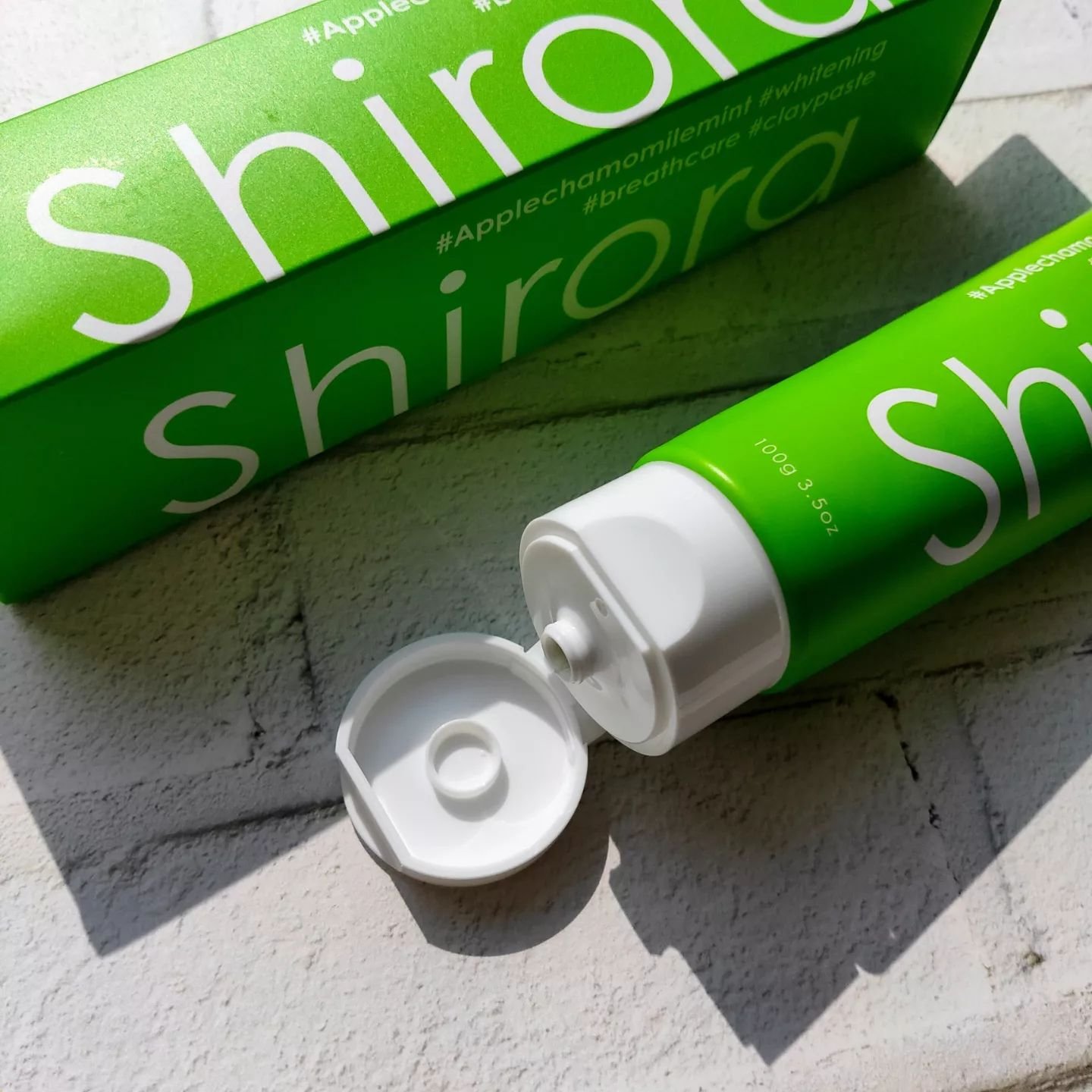 シローラクレイホワイトニング アップルカモミールミント/Shirora/歯磨き粉を使ったクチコミ（2枚目）