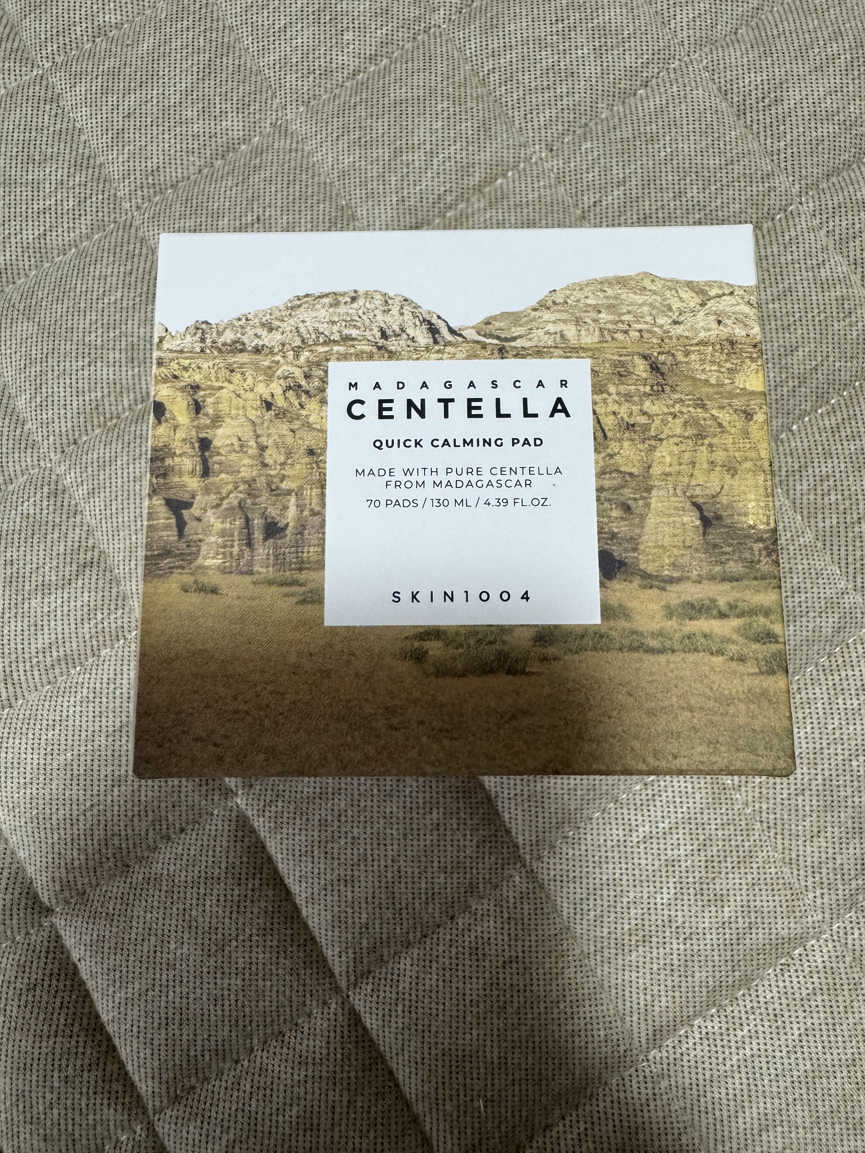 センテラ クイックカーミングパッド/SKIN1004/トナーパッドを使ったクチコミ（1枚目）