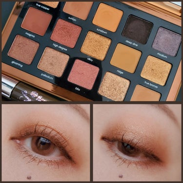 UR GLAM　VELVET EYE COLOR PALETTE/U R GLAM/パウダーアイシャドウを使ったクチコミ（2枚目）