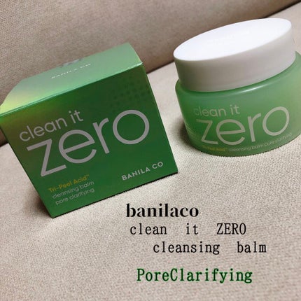 クリーンイットゼロ クレンジングバーム ポアクラリファイング/BANILA CO/クレンジングバームを使ったクチコミ(1枚目)