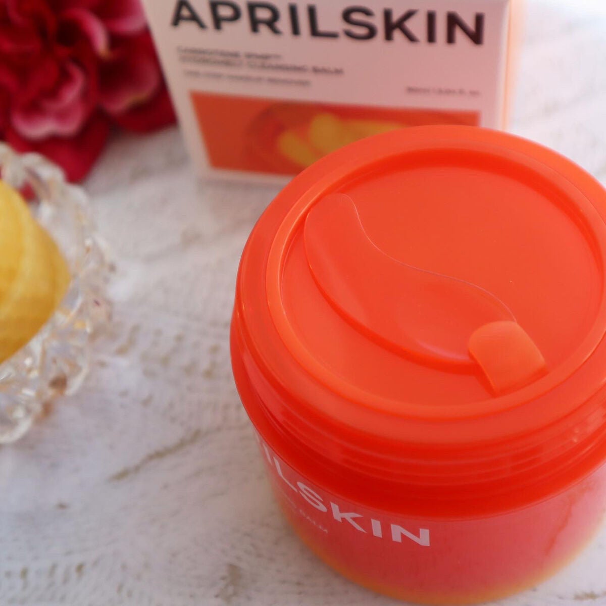 カロテンIPMP(TM) とろけるクレンジングバーム /APRILSKIN/クレンジングバームを使ったクチコミ(2枚目)