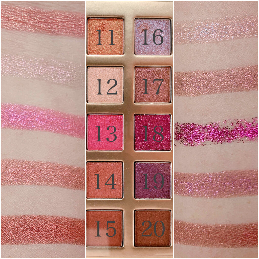 プロ ダズリング アイパレット グリッツ シャワー/CLIO/アイシャドウパレットを使ったクチコミ（3枚目）