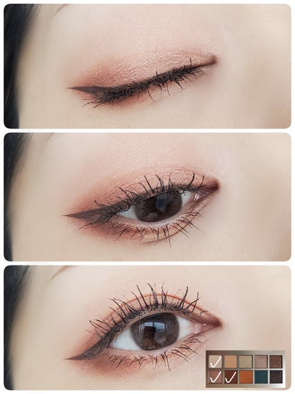 ニューデップスアイシャドウパレット/hince/アイシャドウパレットを使ったクチコミ(4枚目)