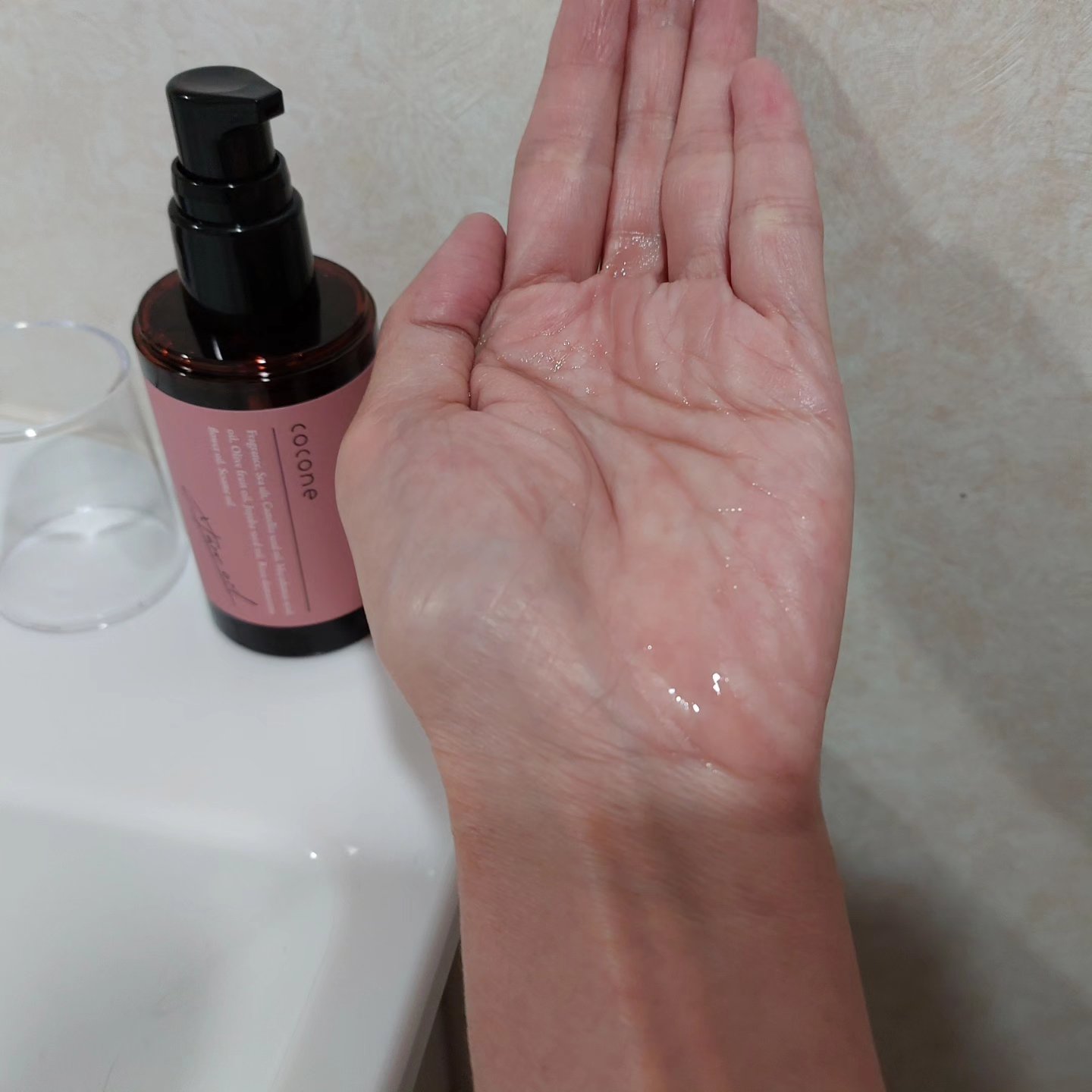 ヘアエッセンスオイル（スムース）/cocone/ヘアオイルを使ったクチコミ（2枚目）