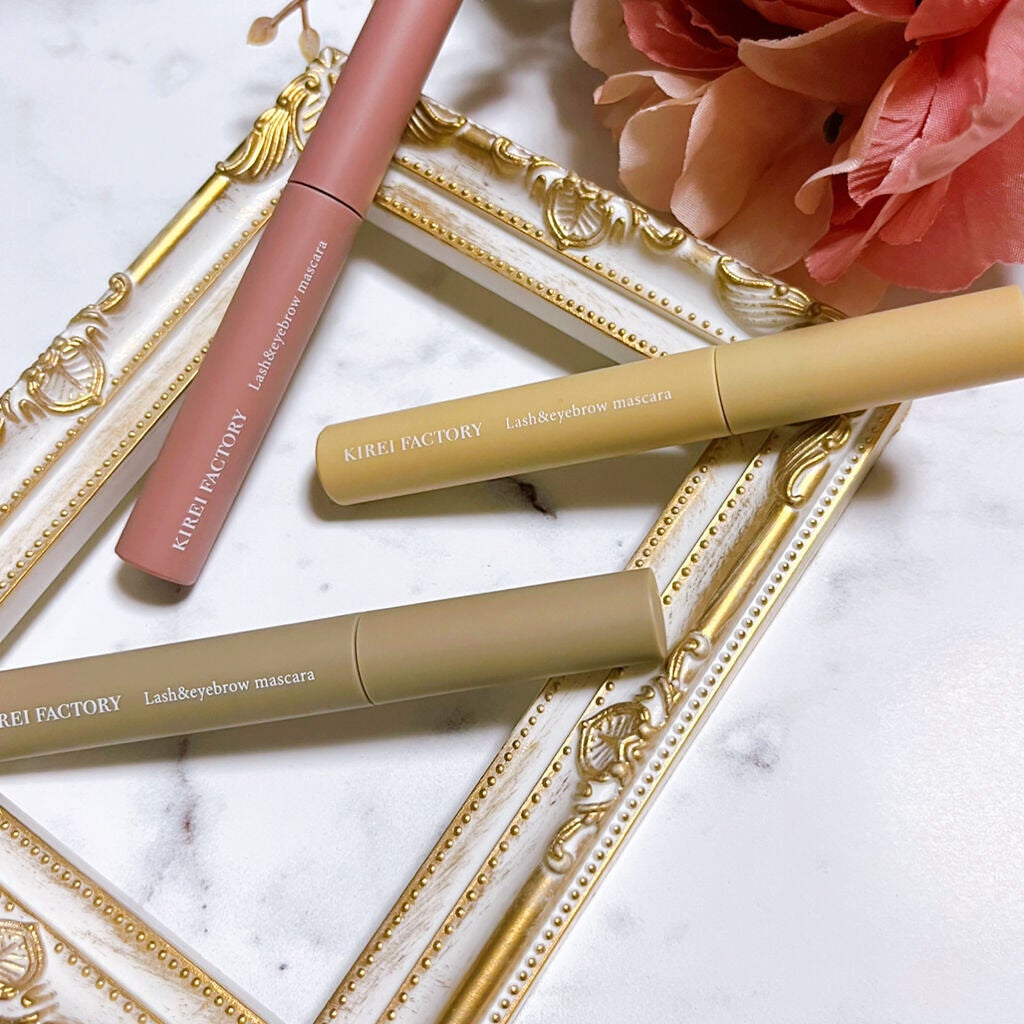 ラッシュ&アイブロウマスカラ/KIREI FACTORY/マスカラを使ったクチコミ(2枚目)