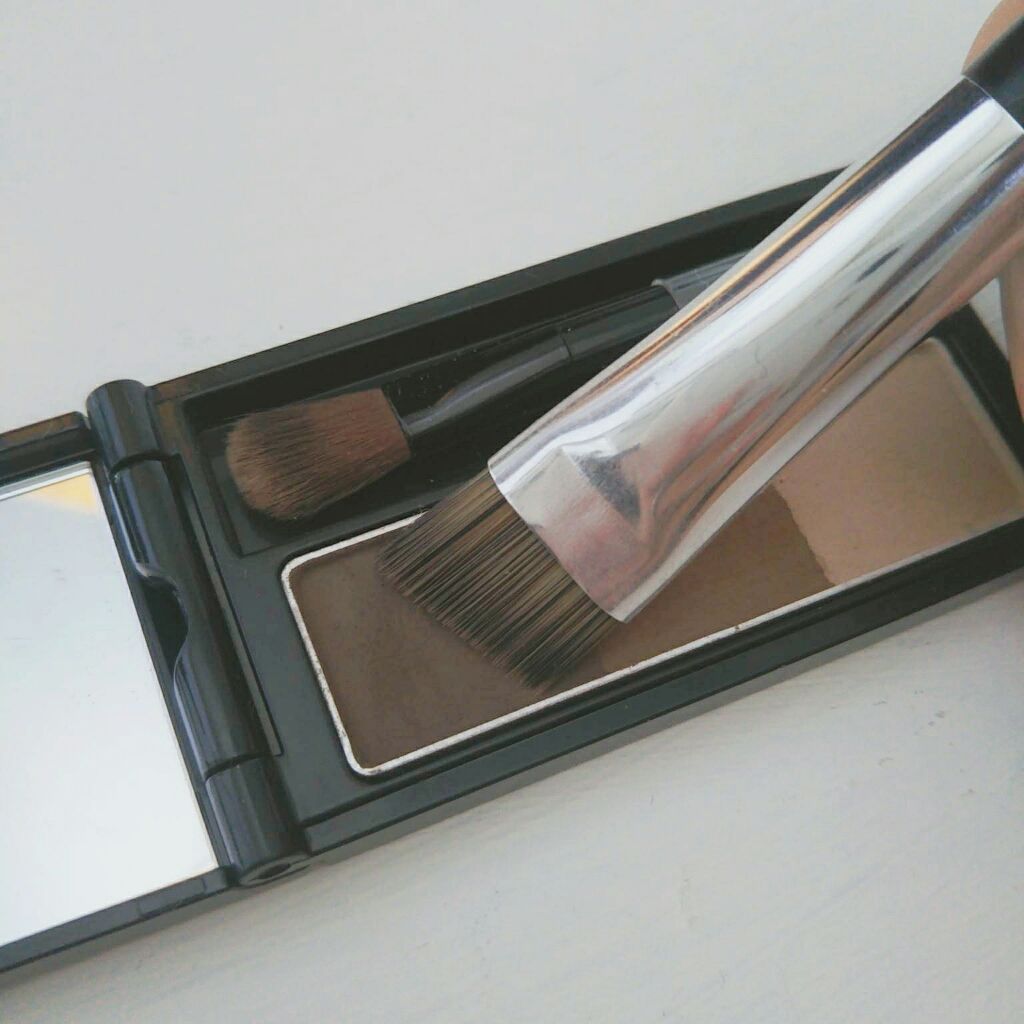 ダブルエンドアイブロウブラシ スマッジタイプ/ロージーローザ/メイクブラシを使ったクチコミ（1枚目）